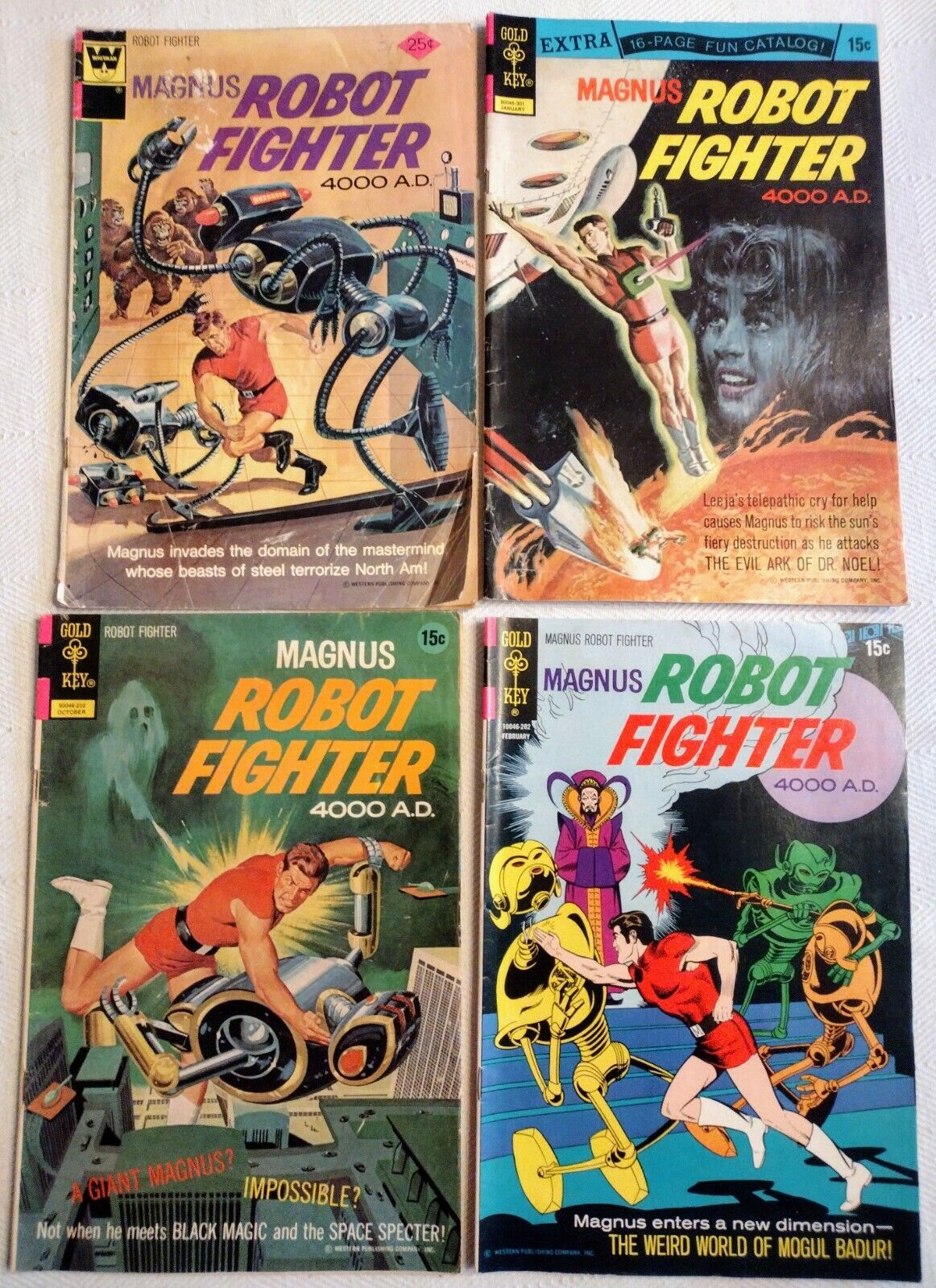 Magnus Robot Fighter LOT, Nice Condition