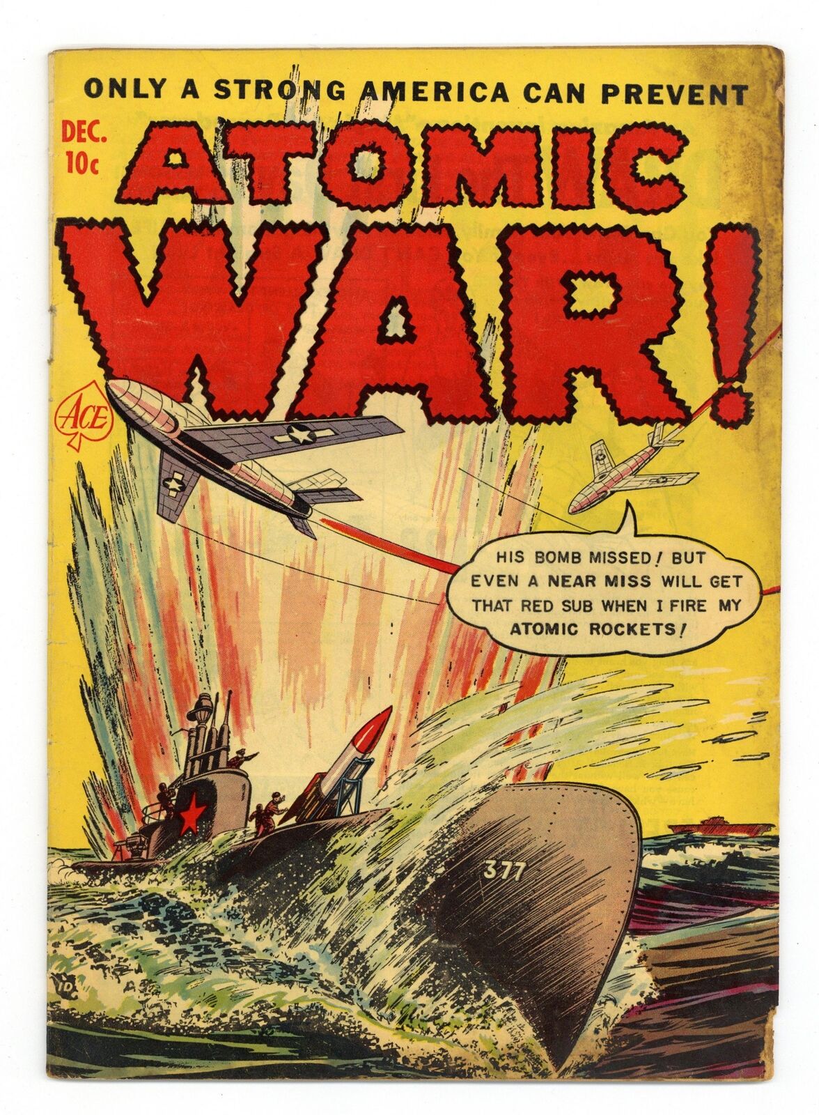 Atomic War #2 GD/VG 3.0 1952