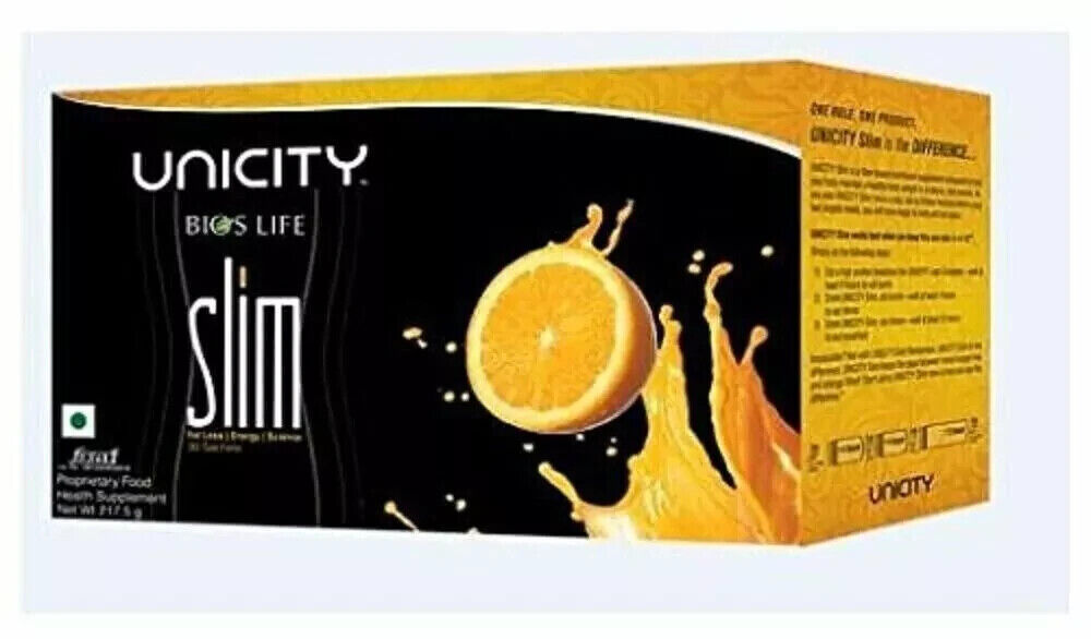 Unicity Slim for Cholesterol 15 oz( Bios Life Slim®) 30 Sachet IN BOX