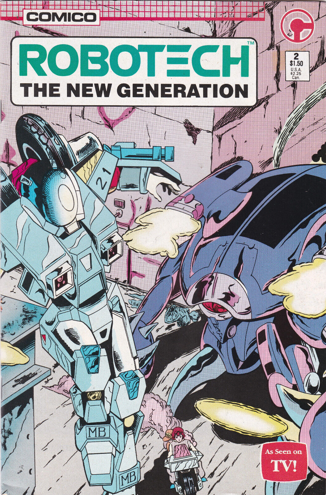 Robotech: The New Generation #2, (1985-1988) Comico, High Grade