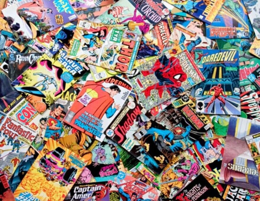 25 Comic Book Lot, DC-Marvel-Image-Vertigo, No Doubles, Good Condition & Better