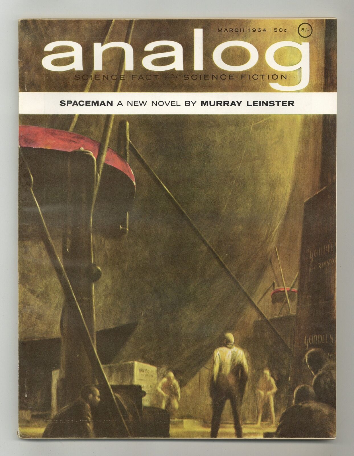 Analog Science Fiction/Science Fact Vol. 73 #1 VG/FN 5.0 1964