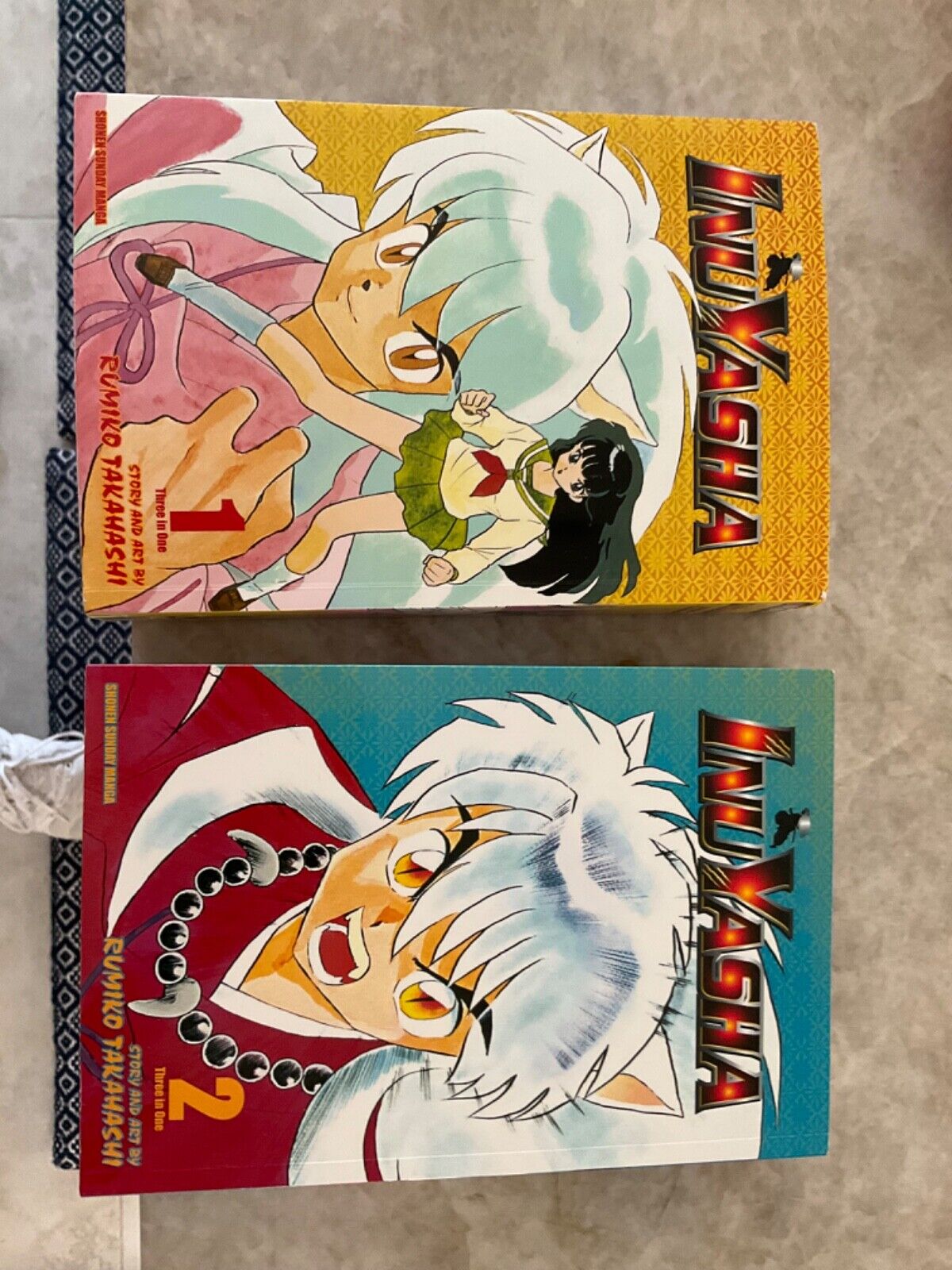 Inuyasha 3 In 1 Manga Vol  1 and 2