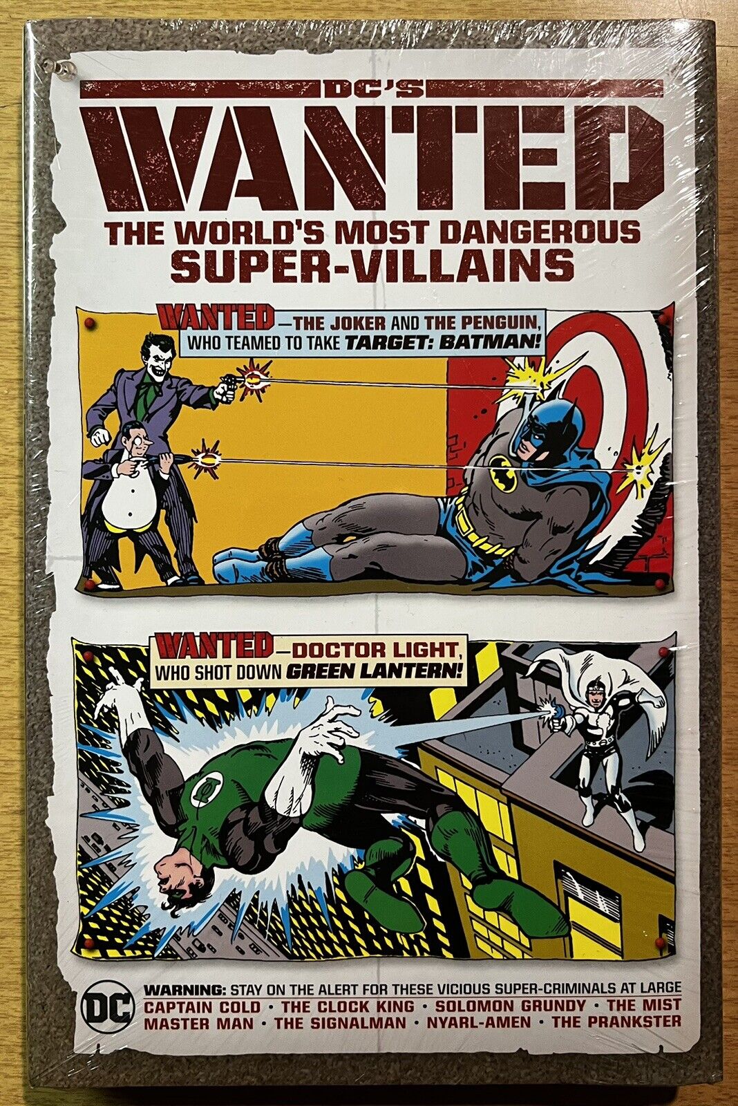 DC'S WANTED: THE WORLD'S MOST DANGEROUS SUPER-VILLAINS Hardcover Sealed