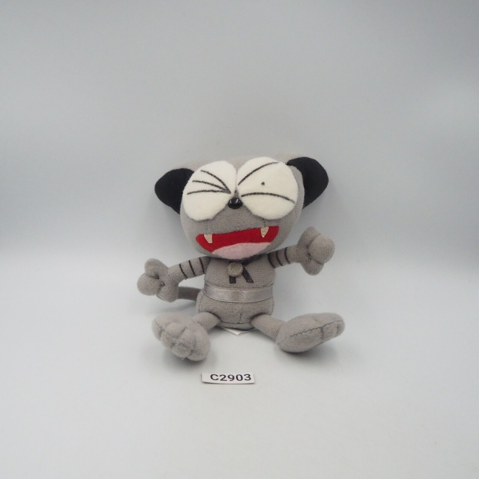 Cyborg Kuro chan C2903 Cat Grey Robot Plush 4