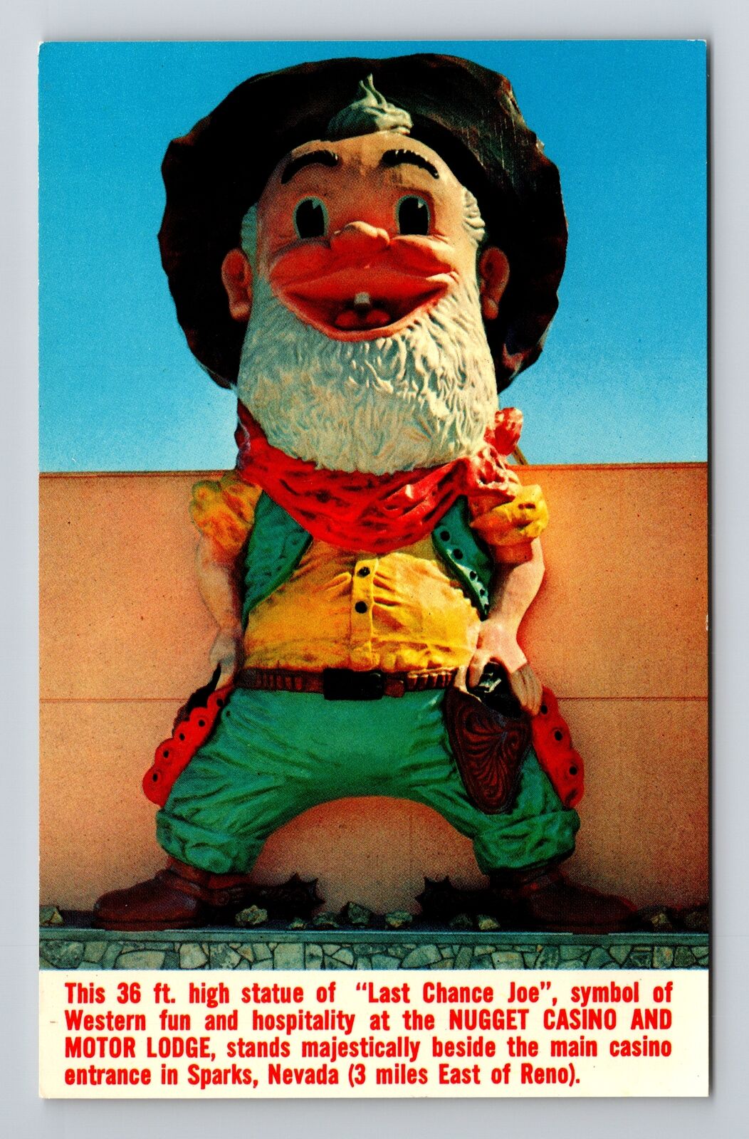 Sparks NV-Nevada, John Ascuega's Nugget Conv Center, Vintage Postcard