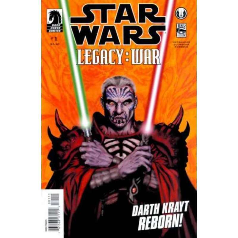 Star Wars: Legacy (2006 series) War #1 in NM condition. Dark Horse comics [s*