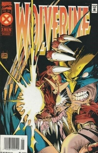 Wolverine (1988) #89 (1/1995) Newsstand VF Stock Image