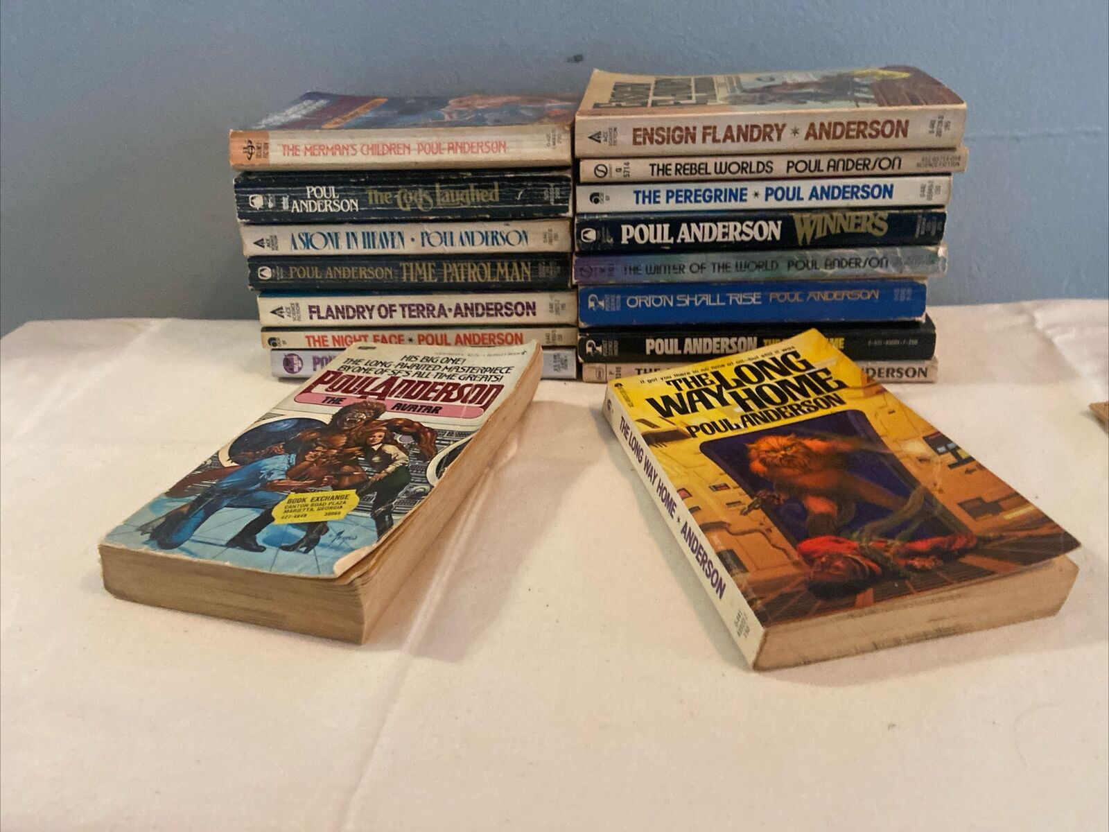 17 Poul Anderson Paperbacks Good Condition Some 1st ed The Horn Of Time