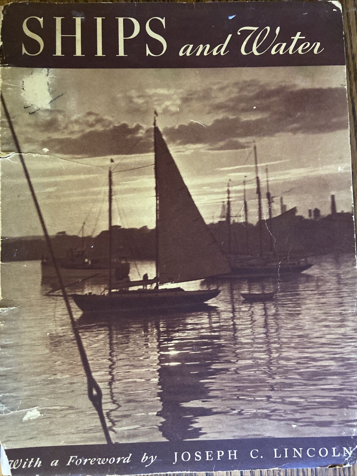 VERY RARE 1938 “SHIPS and Water” by VARIOUS PHOTOGRAPHERS of scenes around World
