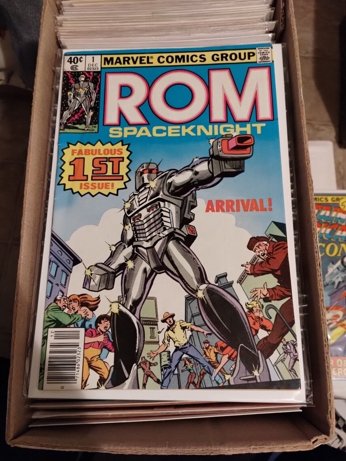 Rom 1 - 1st Appearance - Bronze Age Goodness Key Book 