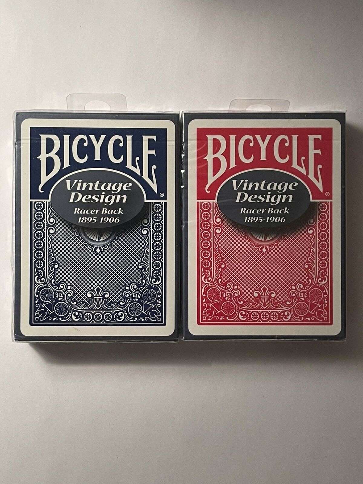 Bicycle RACER BACK Vintage Design Series Limited Edition#1. OHIO Made 1st Print