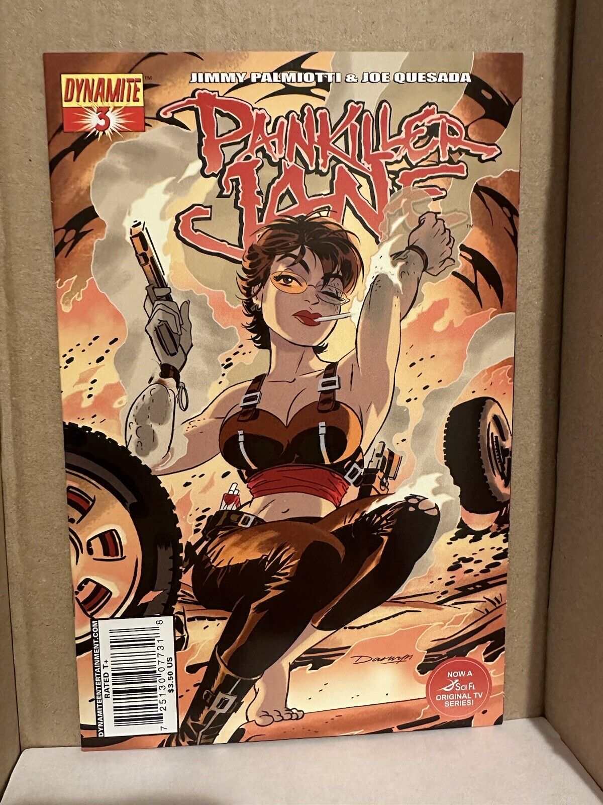 Painkiller Jane (Vol. 2) #3C VF/VF+ Dynamite | DARWYN COOKE VARIANT Sci-Fi