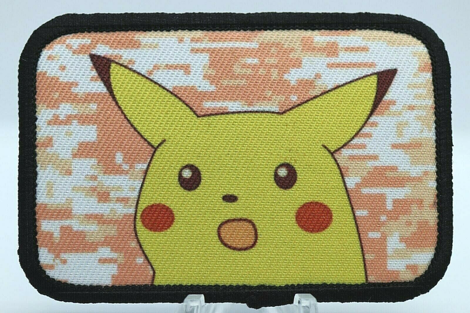 surprised Pikachu meme Pink Digital Camo 2