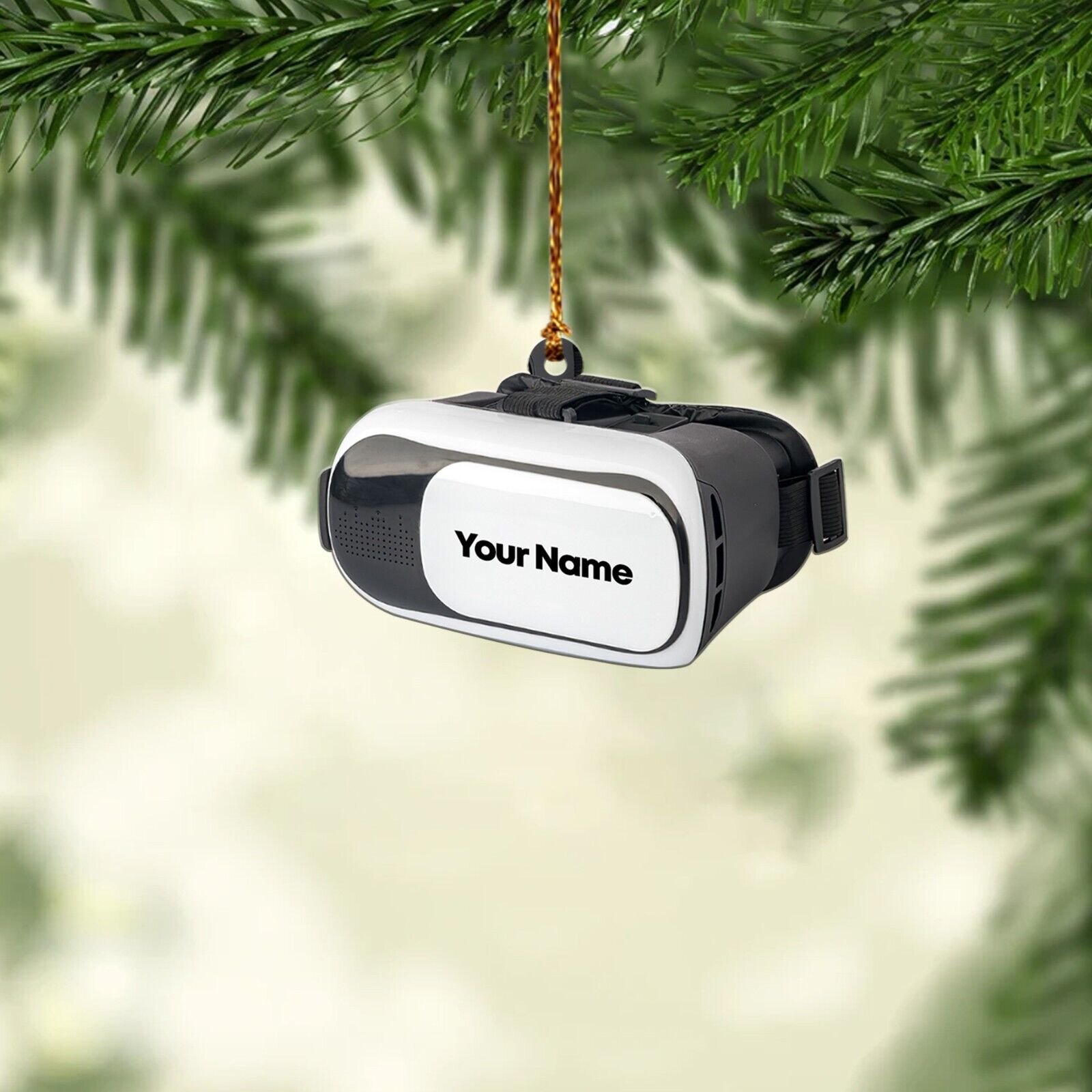 Virtual reality glasses tree Christmas Ornament,  Xmas Ornament decor