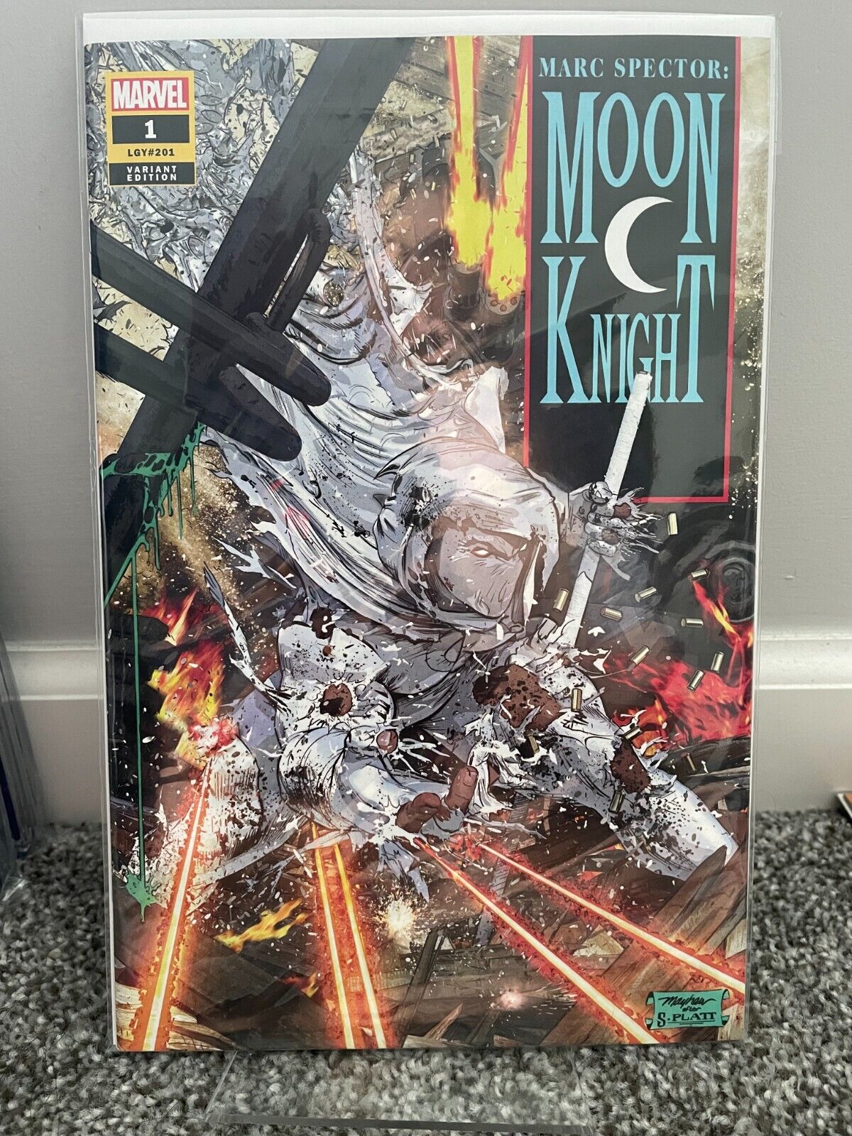 Moon Knight #1 (2021) | Mike Mayhew Variant A