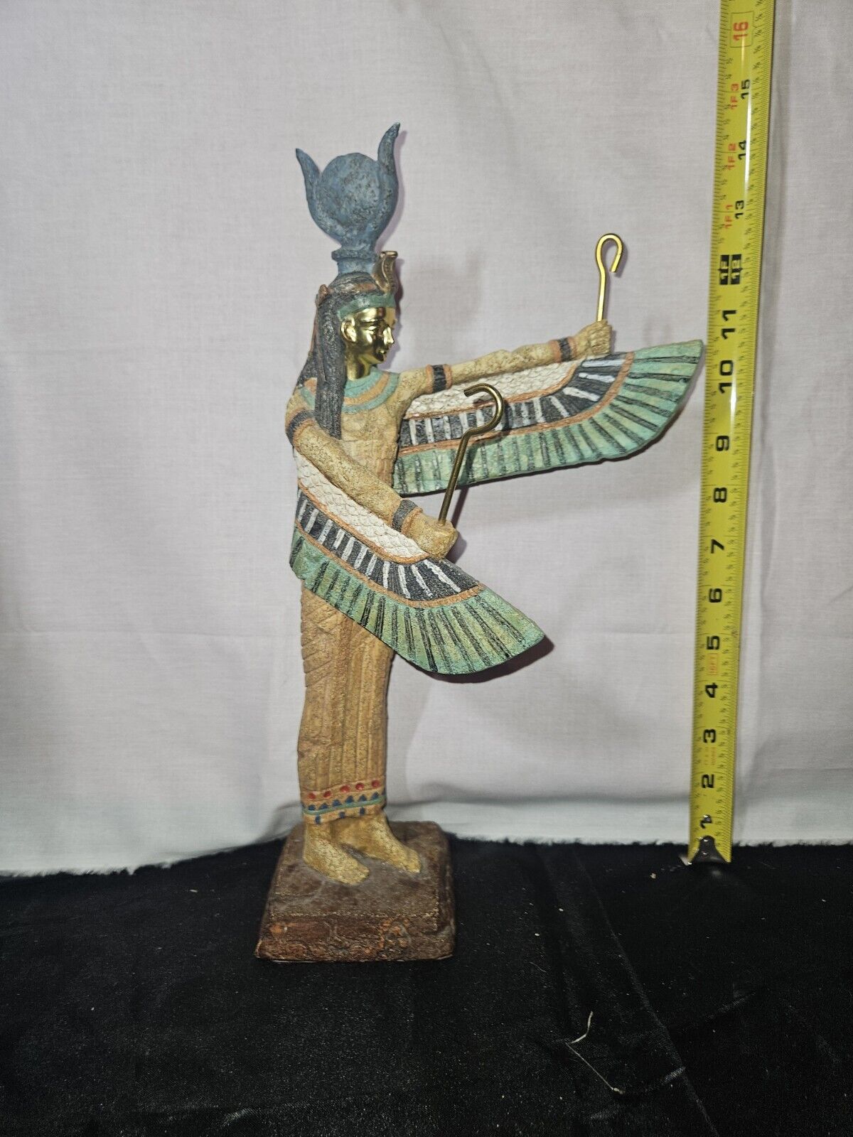 Rare Isis Egyptian Goddess Statue