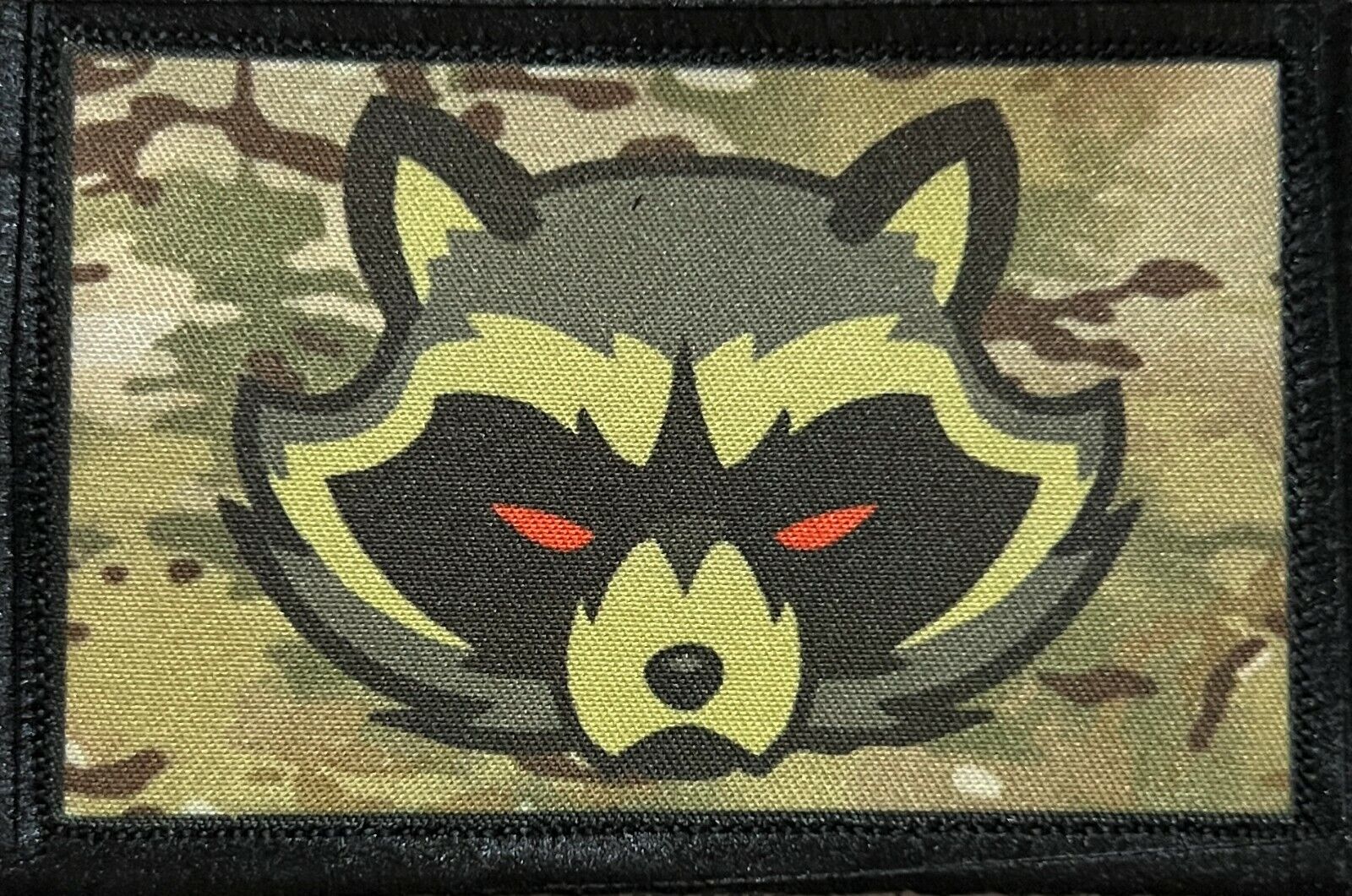 Subdued Multicam Trash Panda Morale Patch Tactical Army