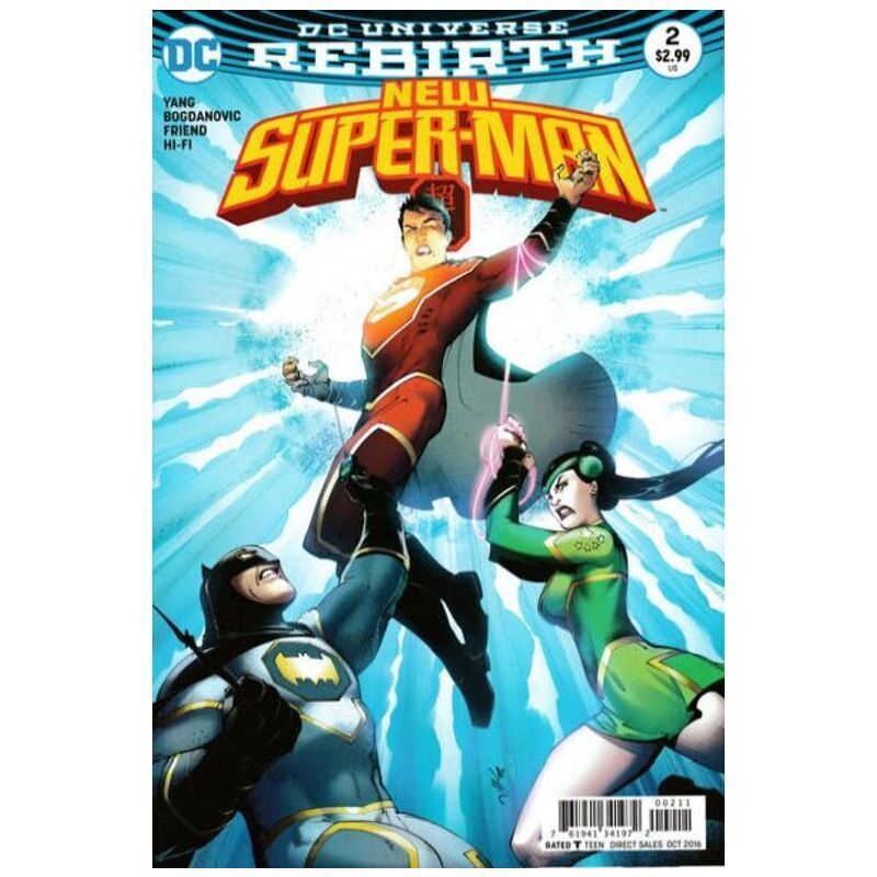 New Super-Man #2 in Near Mint condition. DC comics [l