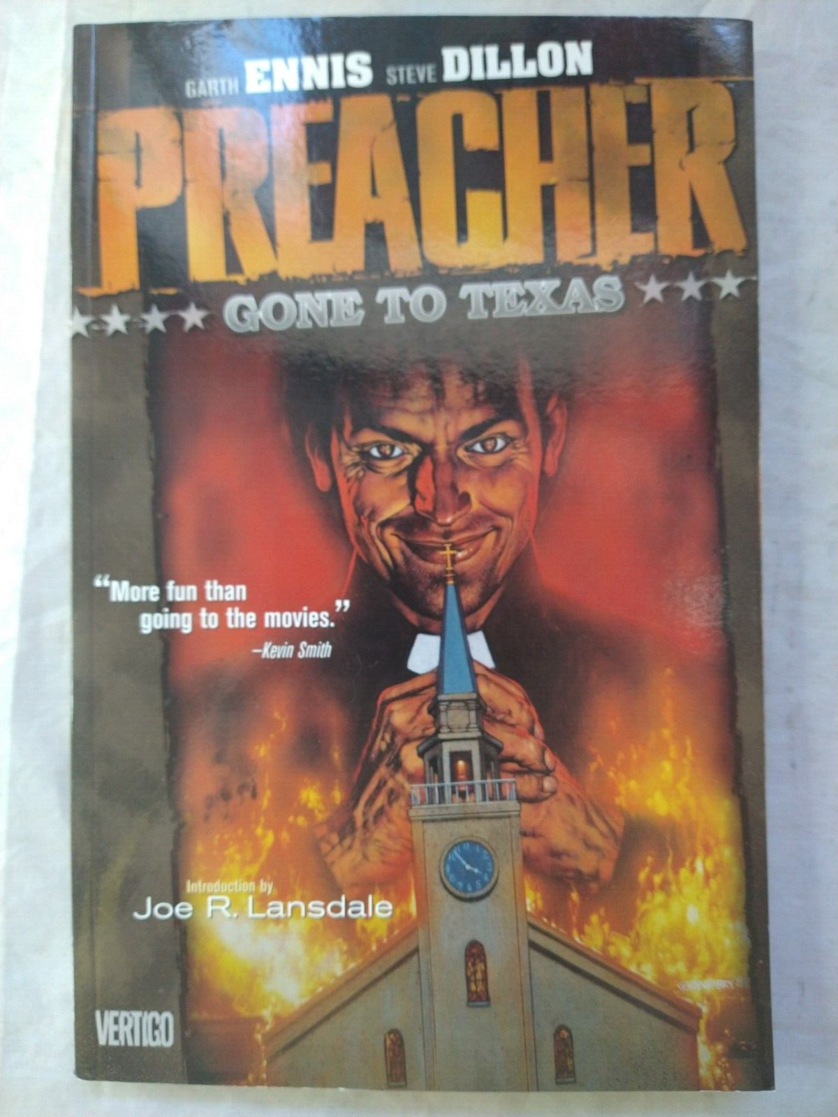 Preacher Volume 1: Gone to Texas Paperback Garth Ennis DC/Vertigo Comics