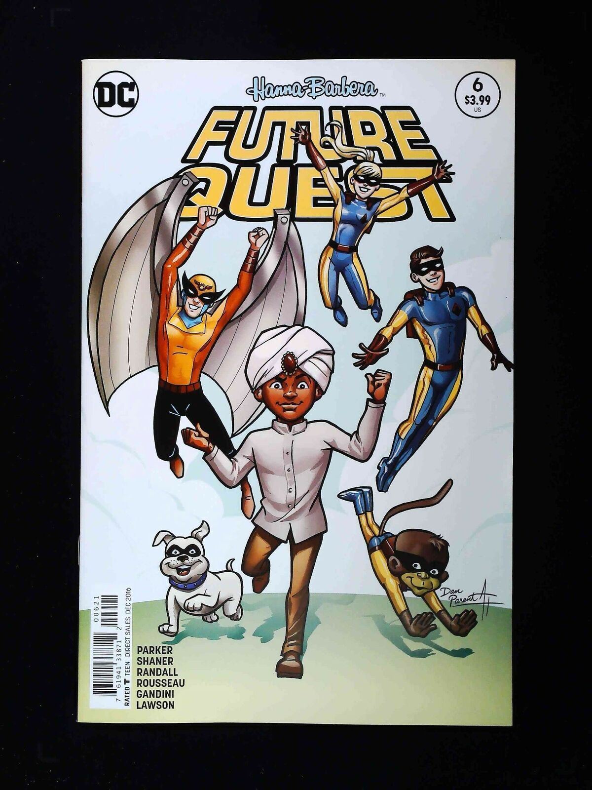 Future Quest #6B  Dc Comics 2016 Vf/Nm  Parent Variant Cover