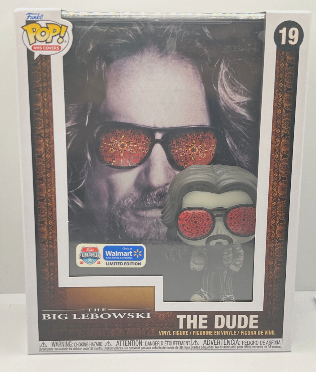 Funko Pop The Big Lebowski VHS Covers The Dude Walmart Exclusive Fun Run LE #19