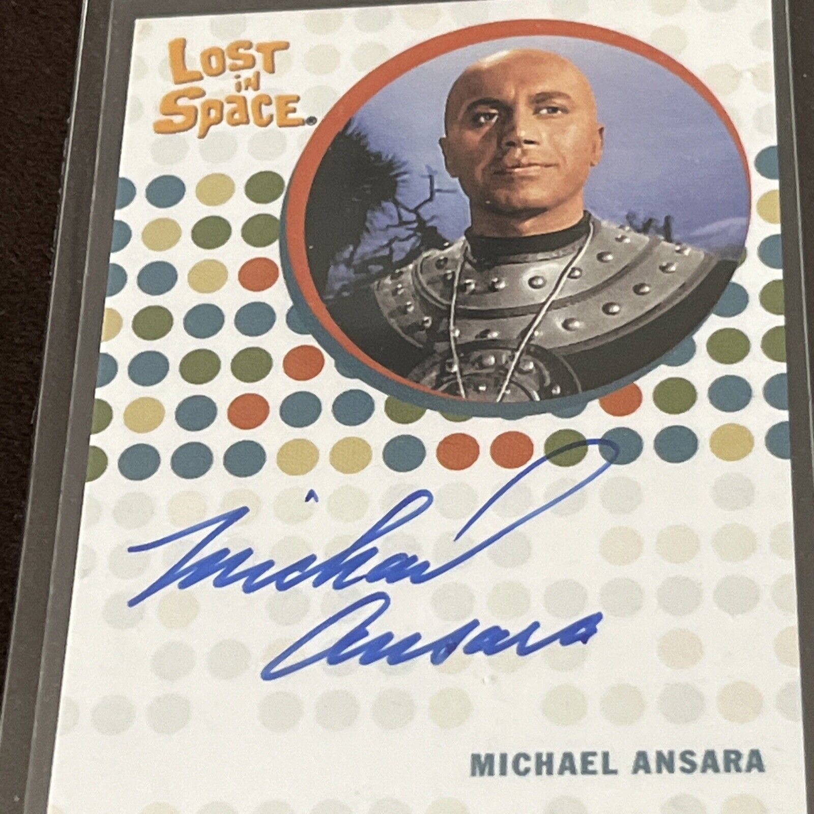 Michael Ansara as Ruler The Complete Lost in Space Autograph Card