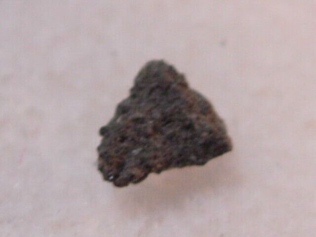 .078 grams 4mm NWA 12594 Martian Shergottite Meteorite from Mars fragment