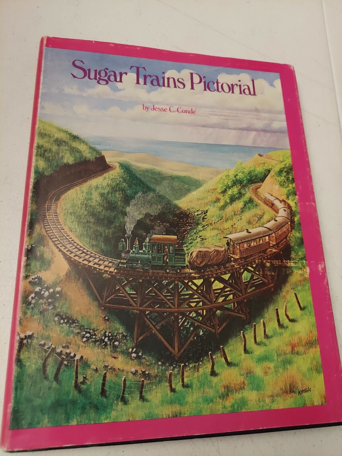 Sugar Trains Pictorial Jesse Conde- First Edition- Signed Edition 607/1000 Train
