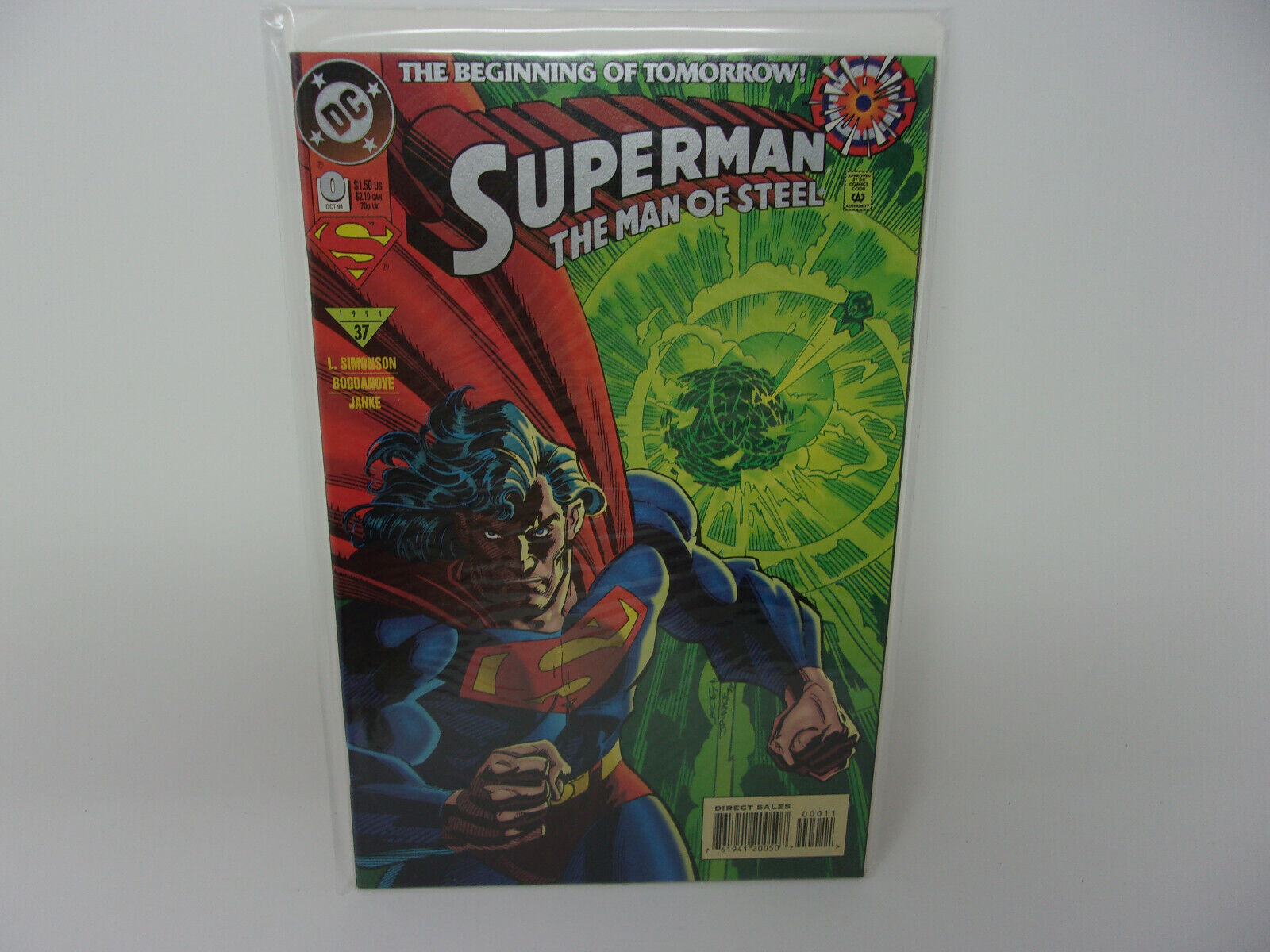 Superman The Man of Steel Issue # 37 1990 A13