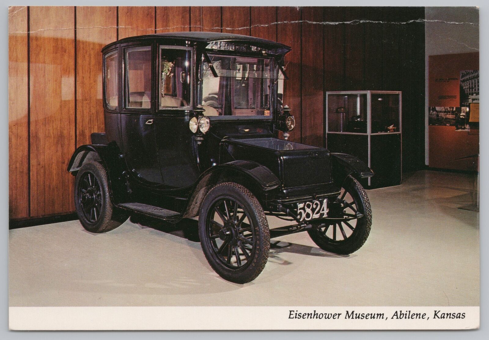 Transportation~Auto~1914 Electric Car~Eisenhower Museum~Kansas~Continental PC