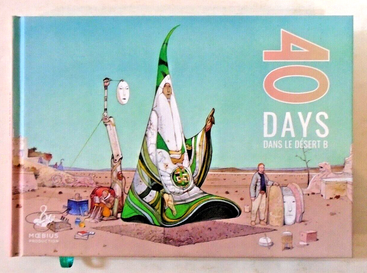 Moebius: 40 Days Dans Le Desert Hardcover; Limited to 3000; French Language