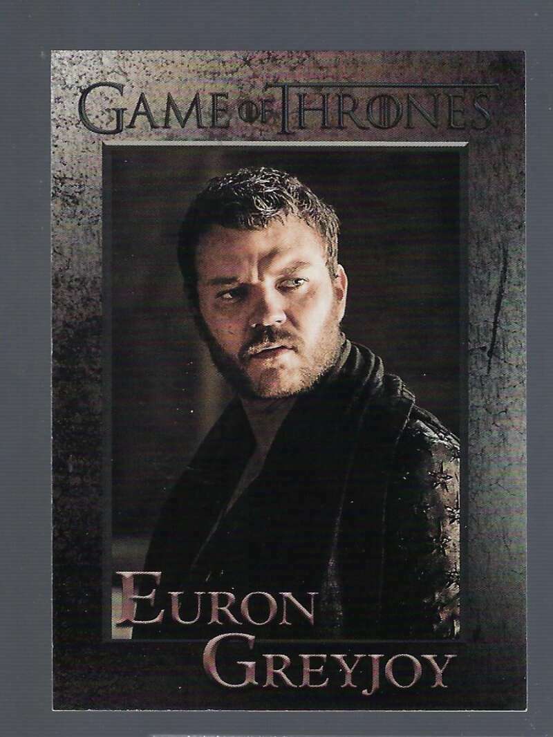 2020 Rittenhouse Game of Thrones Season 8 #49 Euron Greyjoy  ID:36754