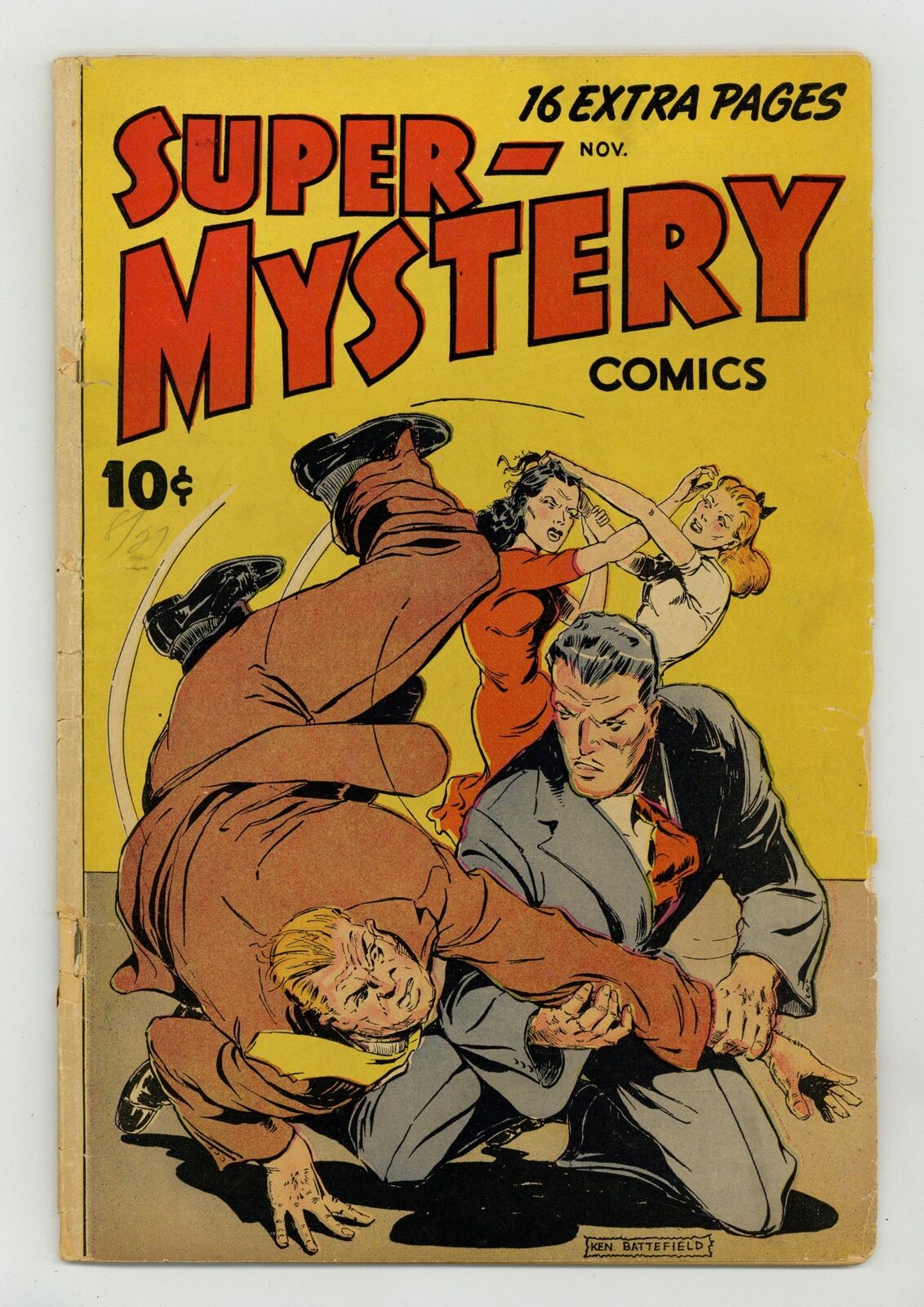 Super Mystery Comics Vol. 7 #2 GD+ 2.5 1948