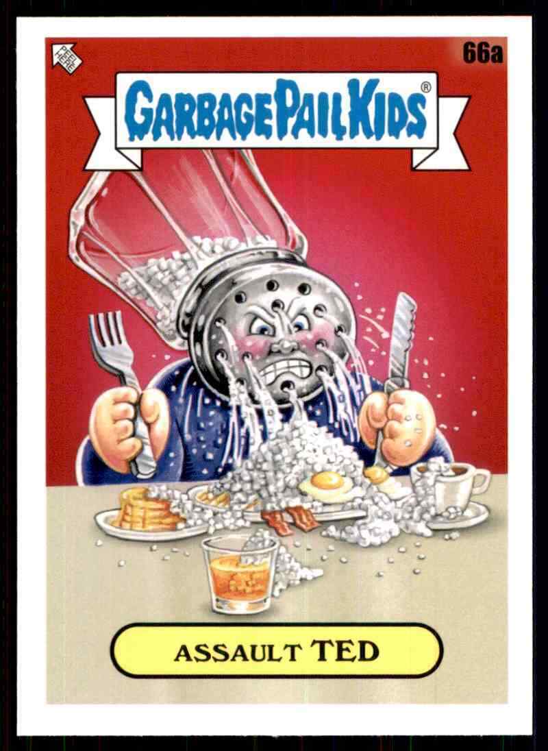 2021 Topps Garbage Pail Kids Food Fight Base Card ASSAULT TED #66a GPK