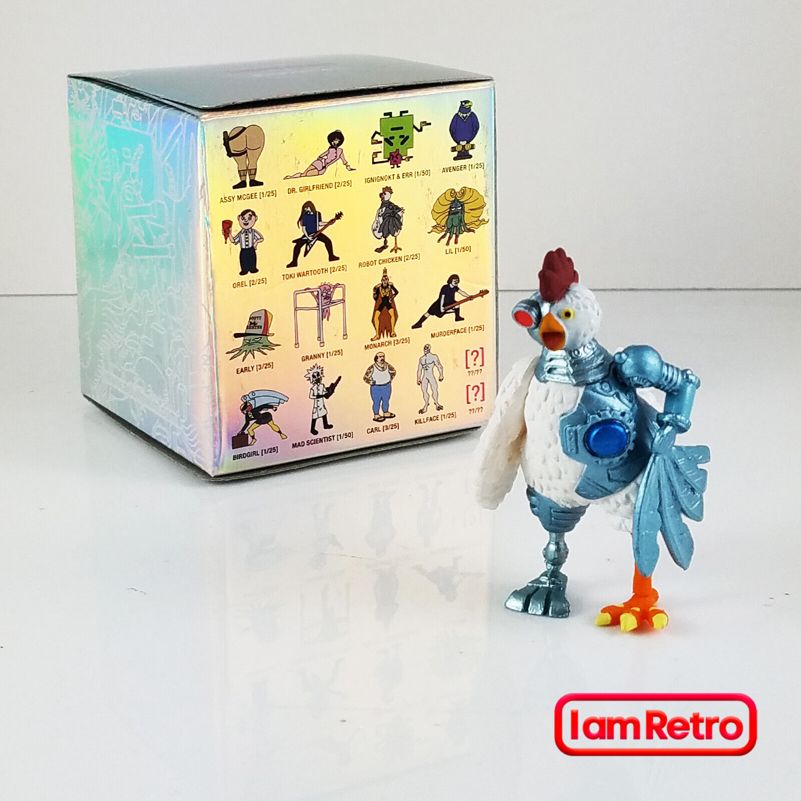 Robot Chicken 3' Vinyl Mini Figure by Adult Swim Series 1 x Kidrobot 
