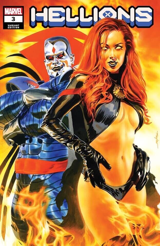 🚨🔥💀 HELLIONS #3 MIKE MAYHEW Exclusive Trade Dress Variant NM Goblin Queen