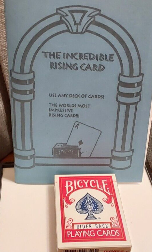 The Incedible Rising Card Deck (Bicycle Red): Use Any Deck - Close Up Magic