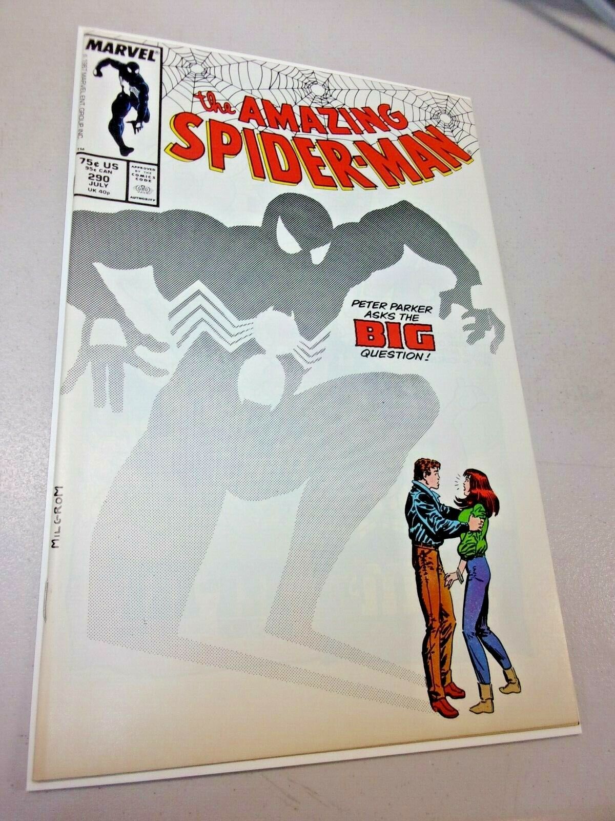 Amazing Spider-Man #290 High Grade - Peter Proposes To Mary Jane - Marvel - 1987