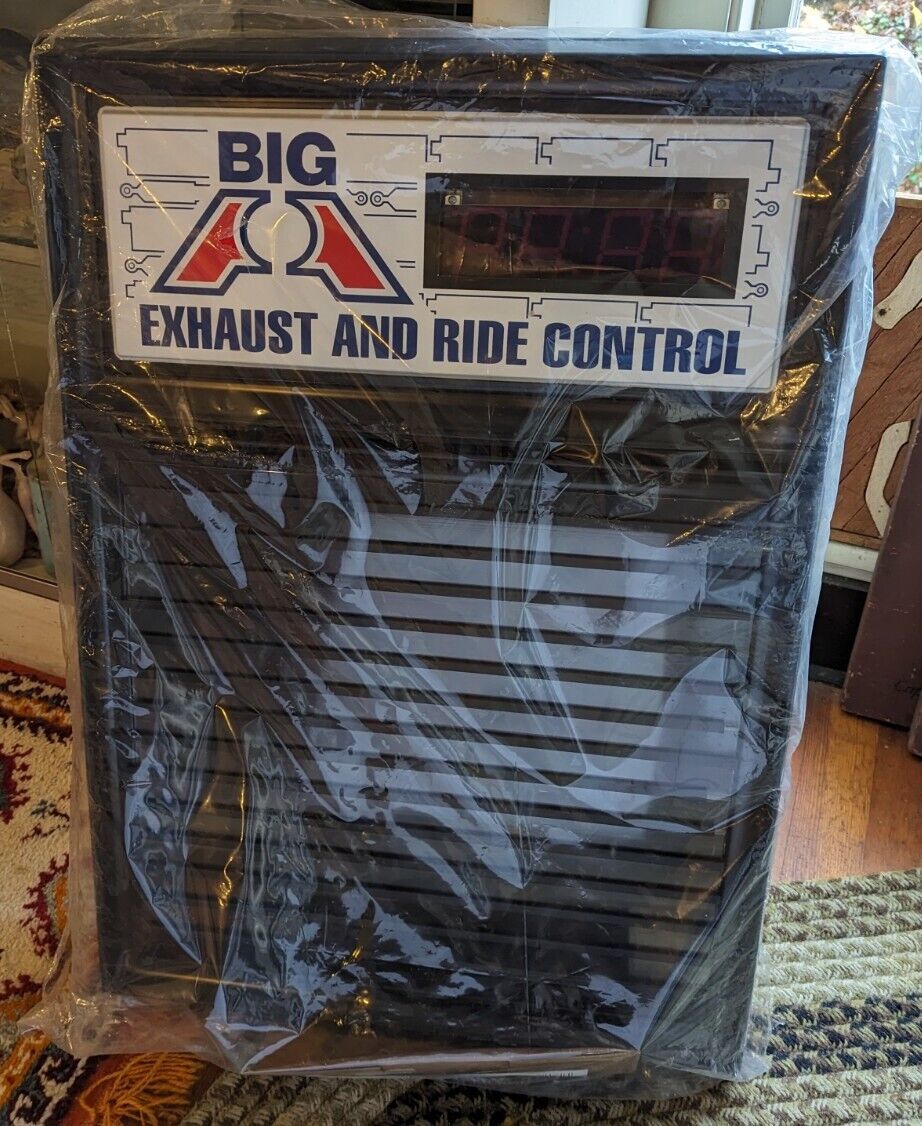 NOS BIG A “Exhaust and Ride Control” Garage Shop Menu Display Advertising Sign