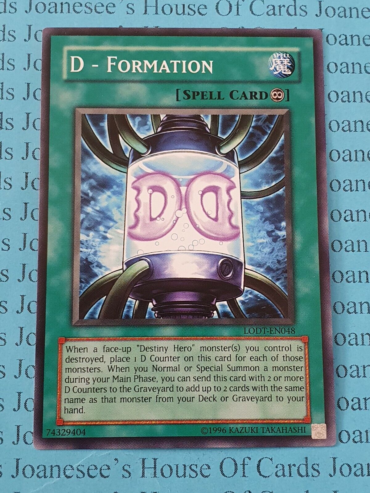 D - Formation LODT-EN048 Common Yu-Gi-Oh Card (U) New