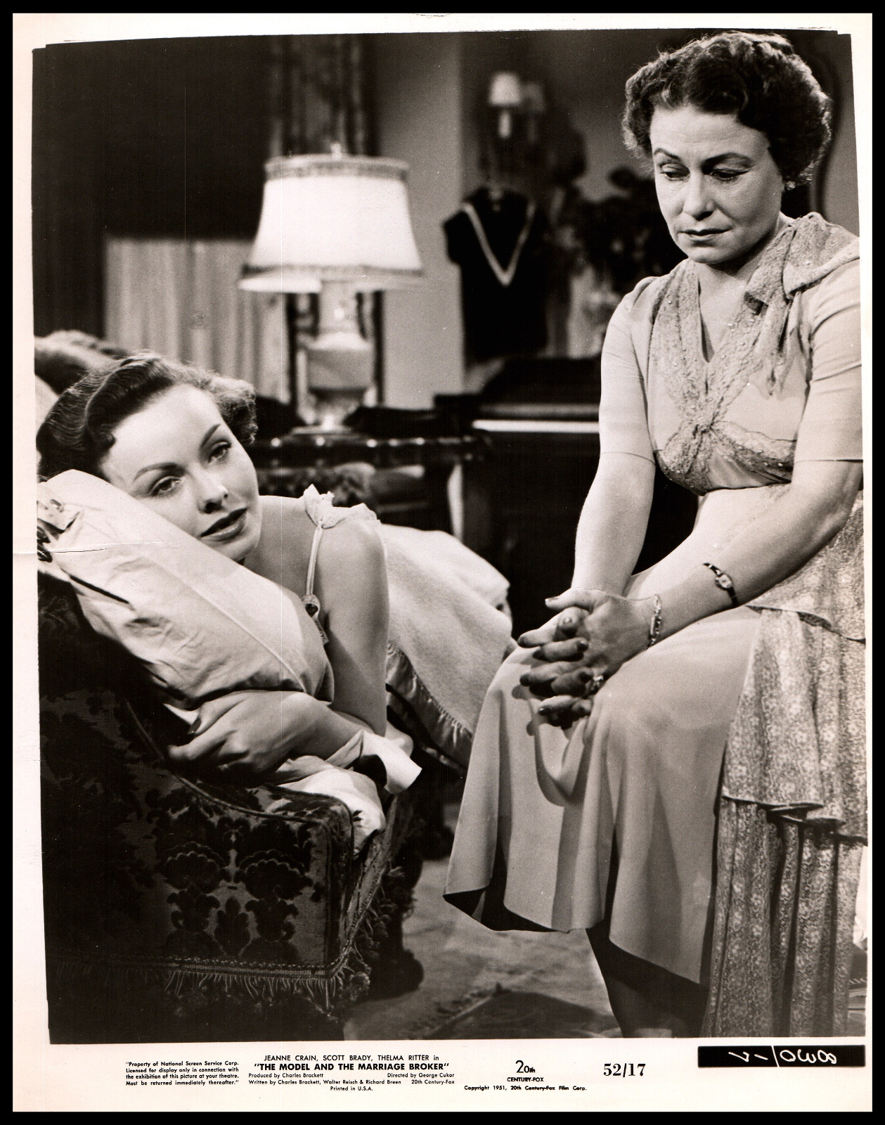 Jeanne Crain in The Model and the Marriage Broker (1952) ORIGINAL PHOTO M 199