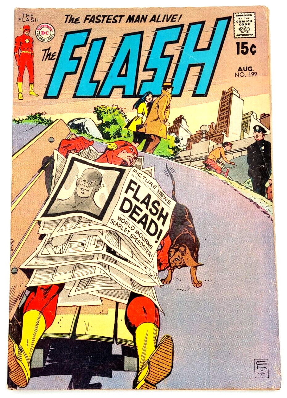 THE FLASH #199 (1970) / VG /  DC COMICS BRONZE AGE