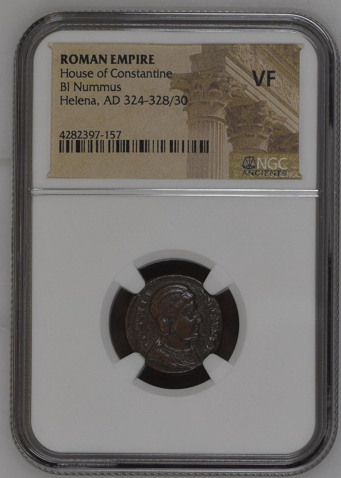 NGC ( VF ) Roman AE4 of Helena (AD 324-337) Mother of Constantine I the Great