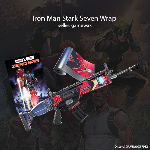 ⚡ INSTANT ⚡ Fortnite - Iron Man Stark Seven Wrap Key Global