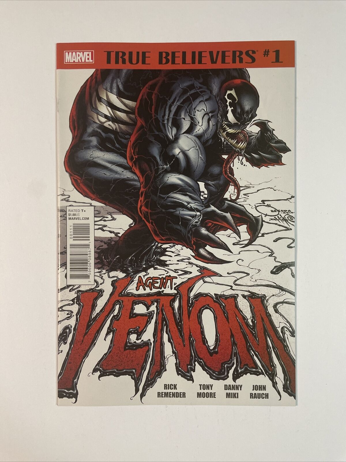 True Believers: Agent Venom #1 (2018) 9.4 NM Marvel High Grade Comic Book