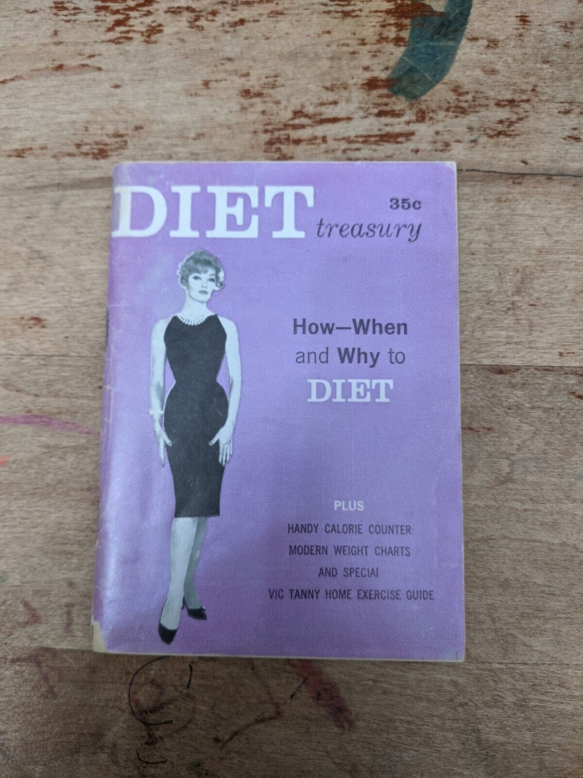 Vintage Diet Treasury Booklet. 1960 Esquire How, When, And Why. Purple Cover