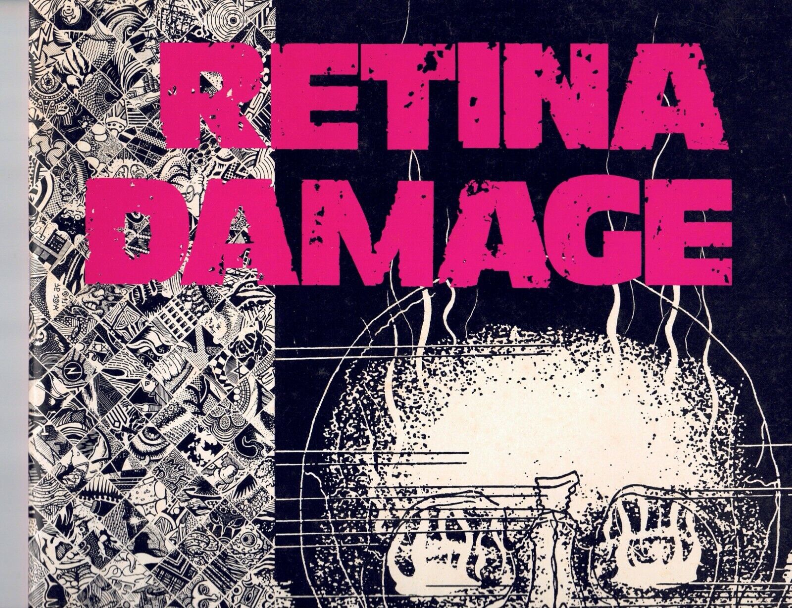 RETINA DAMAGE NUMBER 1 BY JIM BLANCHARD JULY 1991 EXTRA LARGE FORMAT COMIC