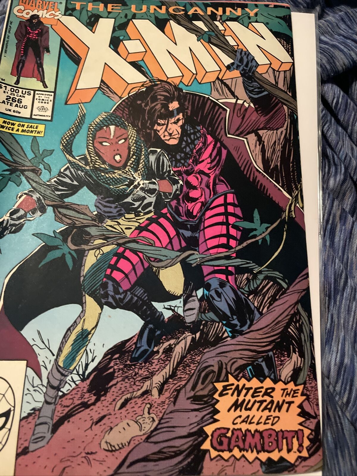 the uncanny x-men 266 First Apperanxe Of Gambit