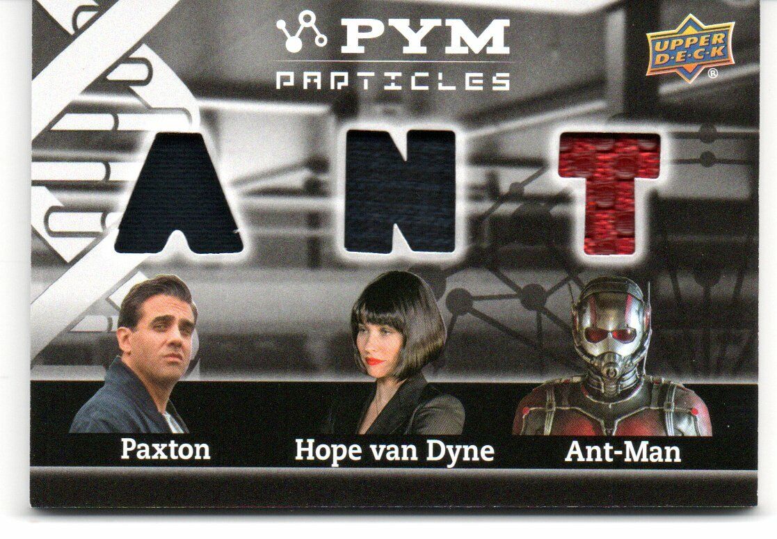 Ant-Man Movie TRIPLE CHARACTER PYM PARTICLES Costume Card PT3-PHA PAXTON DYNE